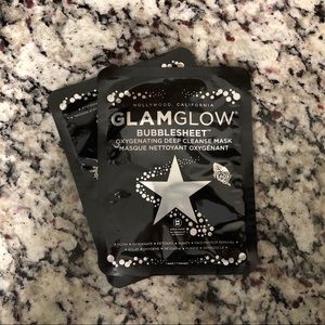 GLAMGLOW Bubble Sheet Deep Cleanse Masks- Set of 2